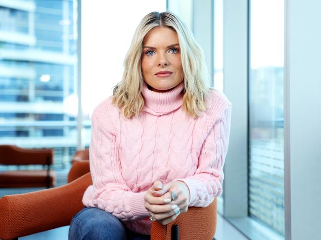 Former Channel 9 presenter Erin Molan says she is angry following the release of the report. Picture: Tim Hunter