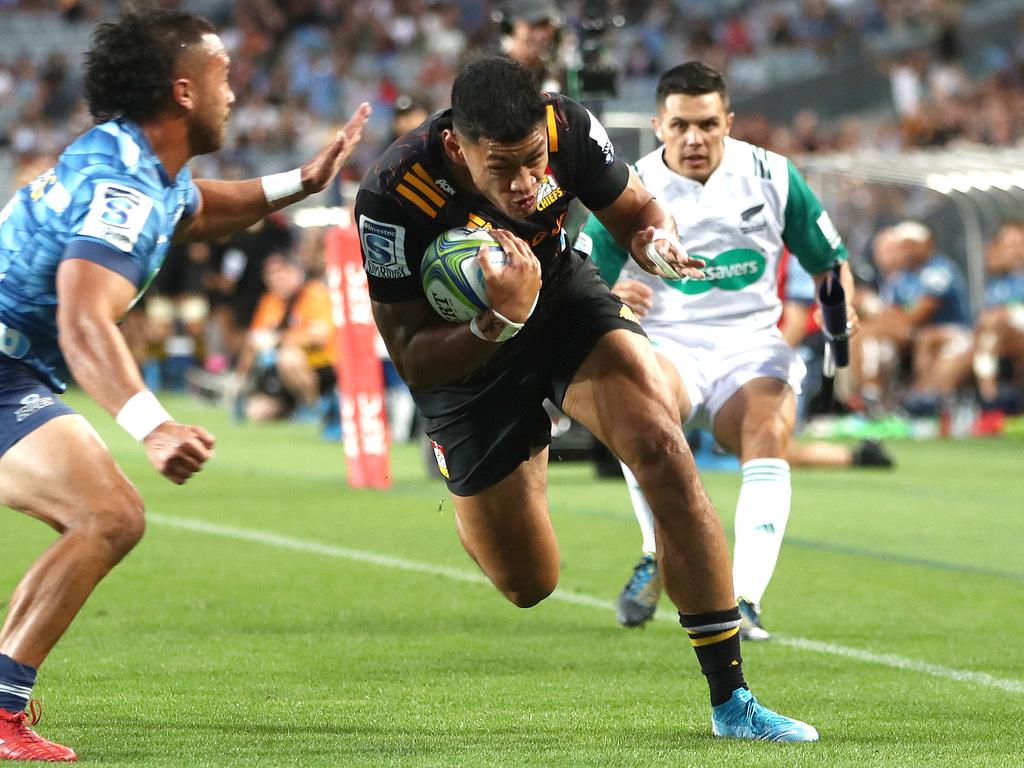 Solomon Alaimalo in action for the Chiefs. Picture: Phil Walter/Getty Images