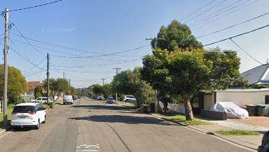 The man was allegedly struck Woodstock St, Guildford. Picture: Google Maps