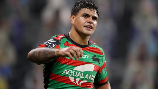 Latrell Mitchell starred for the Rabbitohs in their big win over the Warriors.