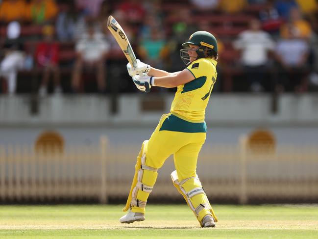 Healy hopes the drawcard of a stand-alone Ashes attracts bigger crowds this summer. Picture: Cameron Spencer/Getty Images