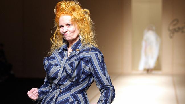 British designer Vivienne Westwood in Westwood: Punk, Icon, Activist. Picture: Getty Images