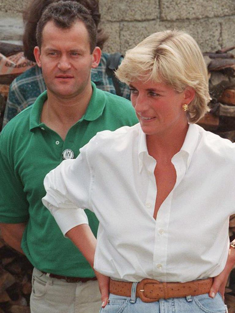 Self-described as “the only man she ever trusted”, Paul Burrell worked for Princess Diana as her butler until her death in 1997. Picture: Alamy