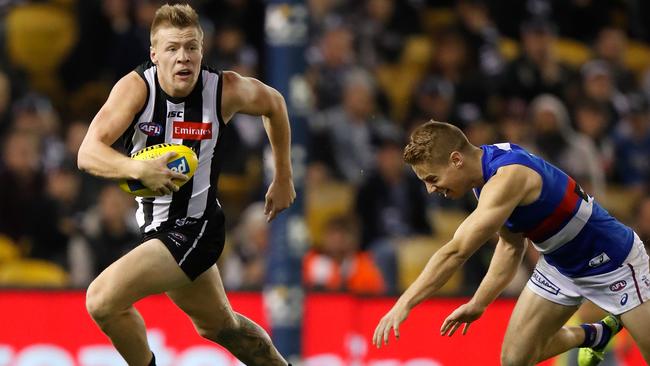 Jordan De Goey is set to stay a Magpie.