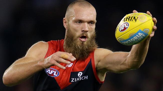 Max Gawn could win the Brownlow this year. Picture: Michael Klein