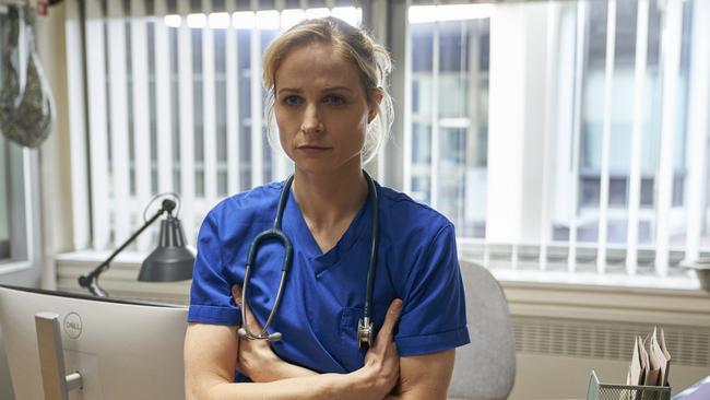 Niamh Algar in medical drama Malpractice. Picture: Channel 7