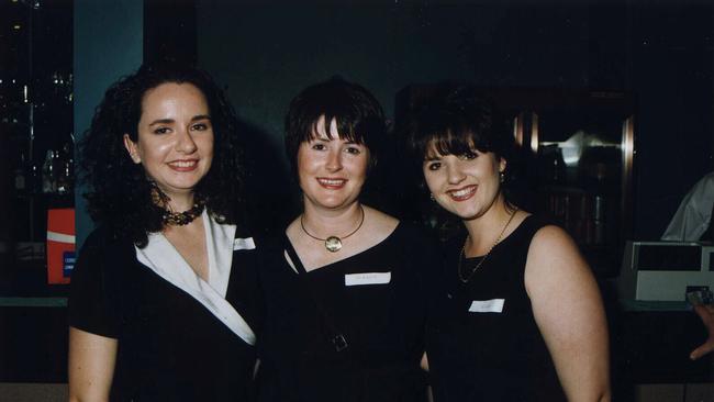 Norma Strathdee, Jeanne Ferguson, Nina Aplin out and about in 1997.