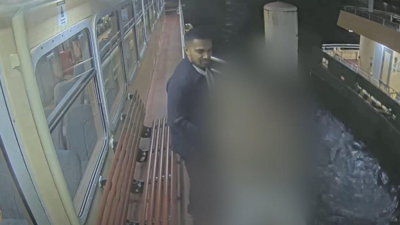 Sri Lankan cricketer was seen on CCTV with the woman he alleged sexually assaulted. Picture: NSW District Court