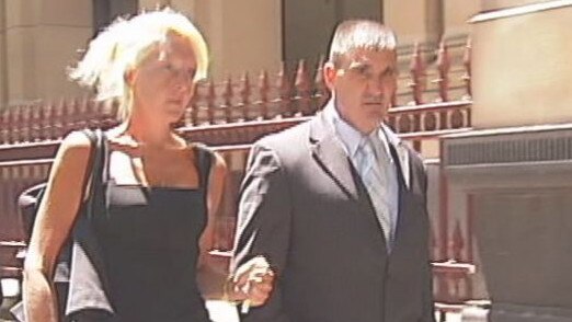 Nicola Gobbo with Pasquale Barbaro. Picture: ABC News