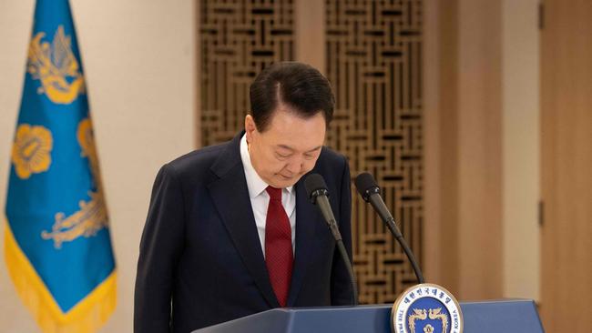 South Korean President Yoon Suk Yeol made a huge error of judgment in attempting to impose martial law on a populace with long memories. Picture: AFP