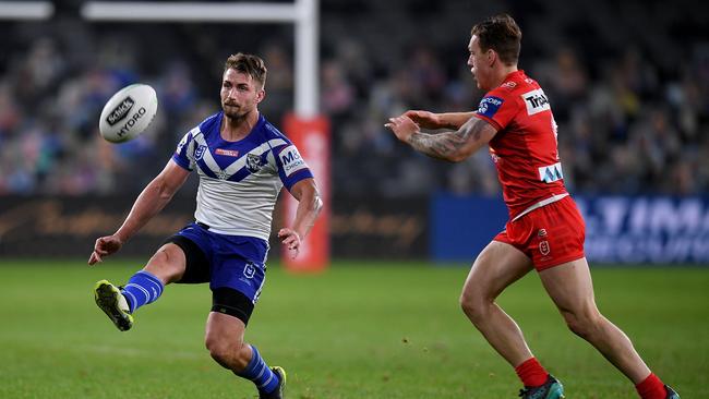 Foran made his return from injury. AAP Image/Dan Himbrechts.