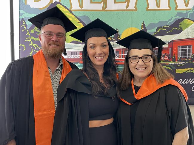 Luke, Kim Lee, and Erica Johnstone.