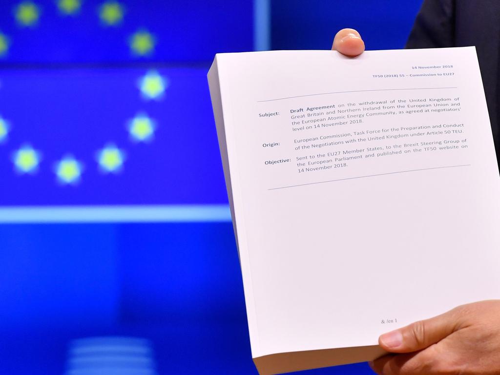 The draft agreement of the withdrawal of the United Kingdom of Great Britain and Northern Ireland from the European Union - whether or not it is adopted will determine if the UK crashes out of the EU with no deal.