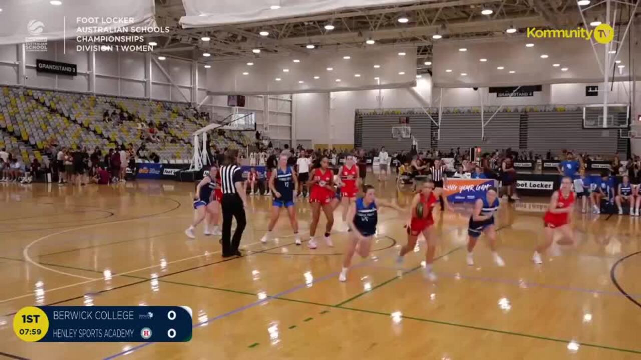 Replay: Berwick College v Henley High (U20 Women Div 1) - 2024 Basketball Australia Schools Championships Day 1