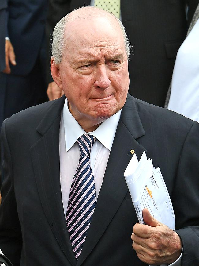 Alan Jones. Picture: AAP Image/John Gass