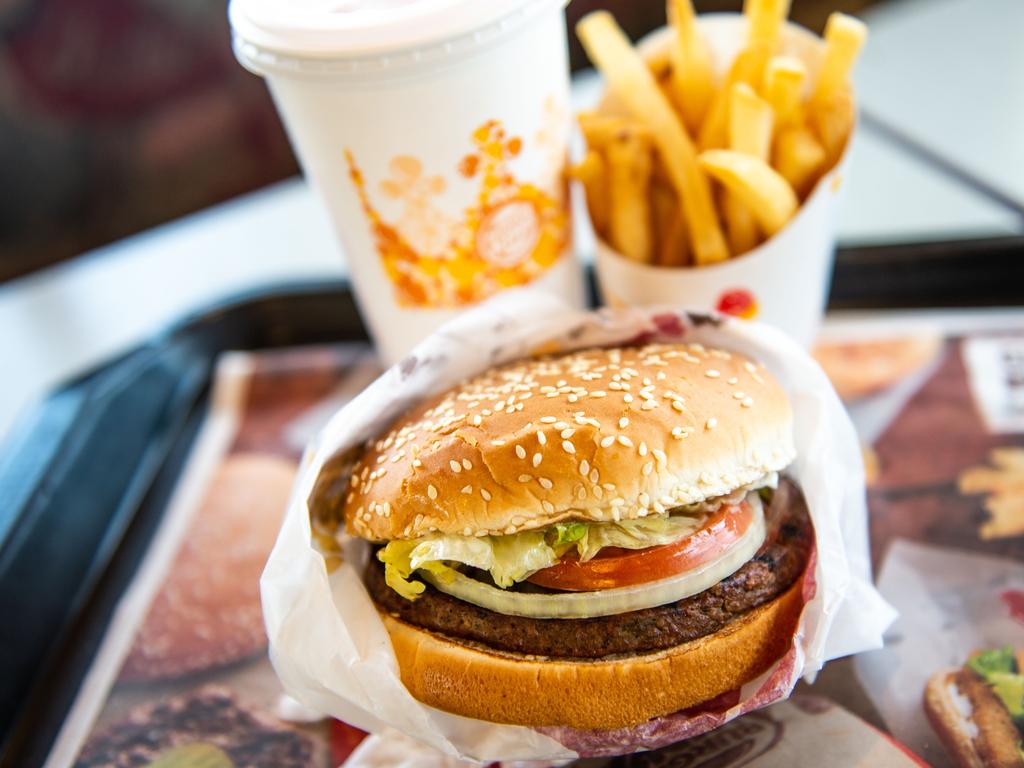 An 'Impossible Whopper' in Richmond Heights, Missouri. Picture: Michael Thomas/Getty Images