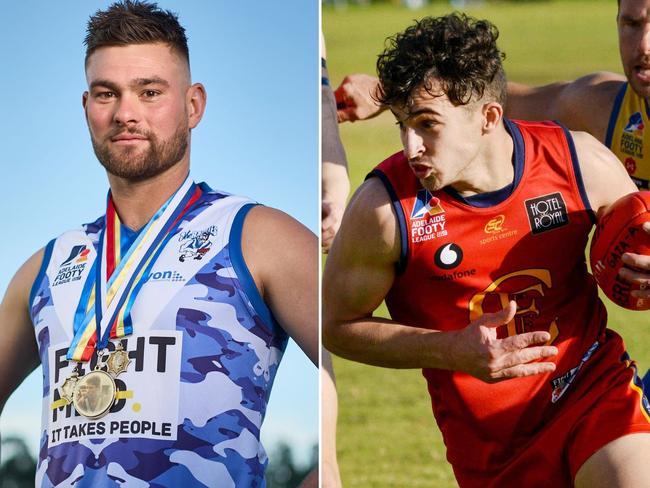 Henry Papatolis, Mitch Grigg and James Schwarz rank among Adelaide Footy League div two's top 50 players of 2024.