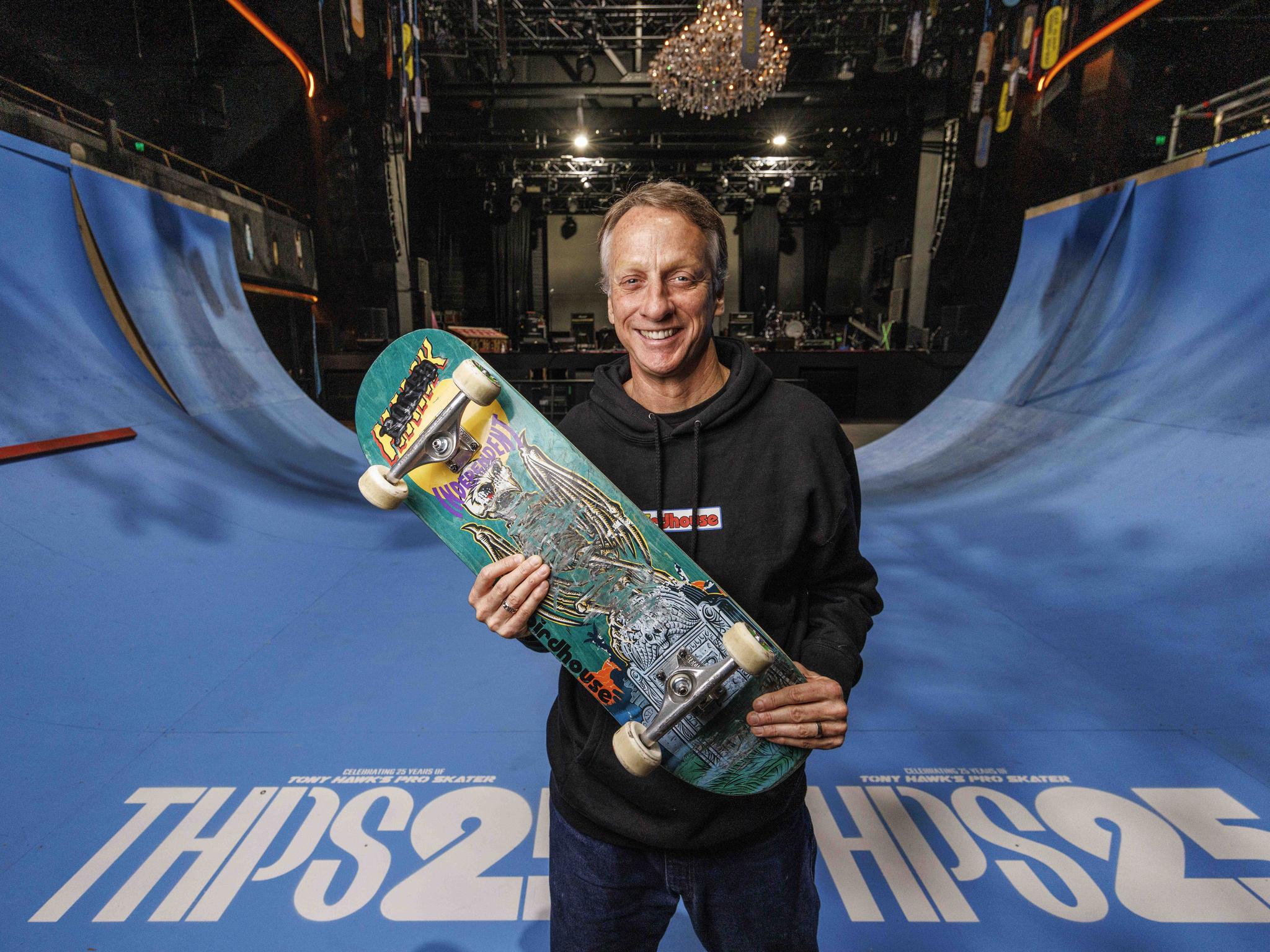 Birdman' Tony Hawk to fly high at Brisbane's Fortitude Music Hall in a  world-first