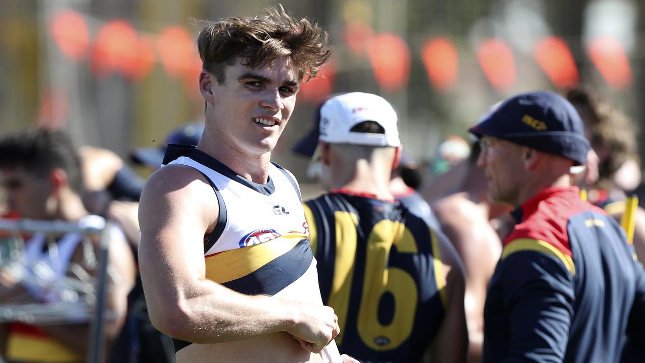 Ben Keays at Crows training. Picture SARAH REED