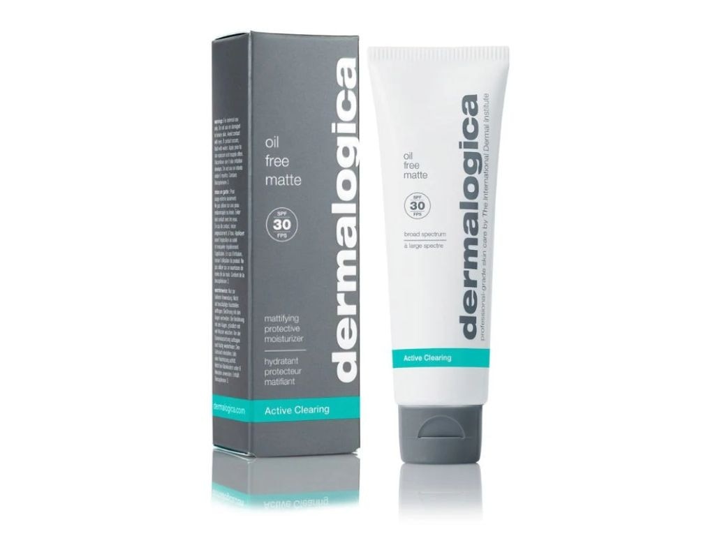 A staple in her skincare routine, Maria uses the Dermalogica Oil Free Matte SPF 30 everyday Picture: Adore Beauty