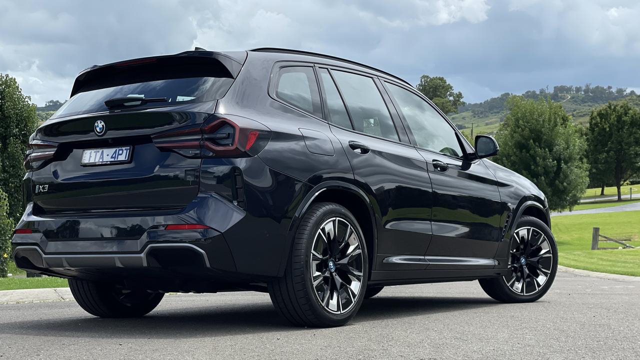 BMW’s iX3 could easily be mistaken for petrol or diesel siblings.