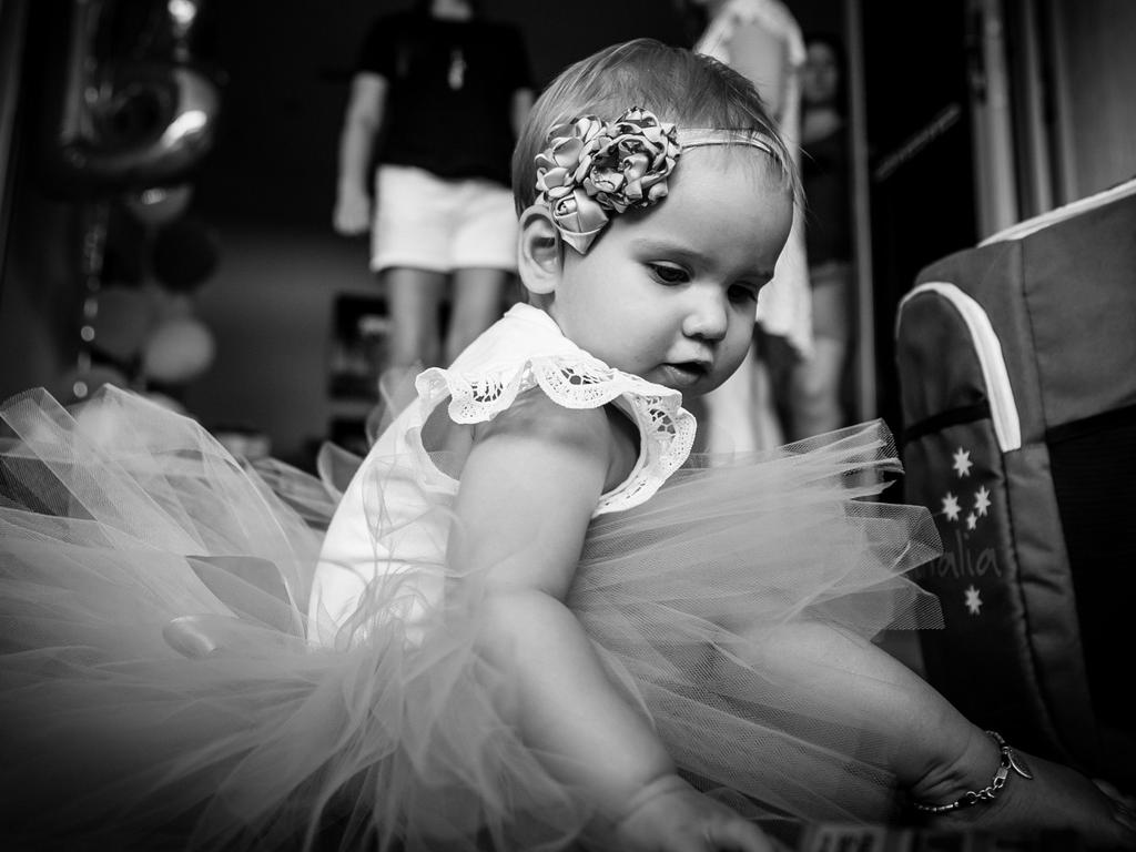 Billie on her 1st birthday.<br/>Picture: Tim Nicol