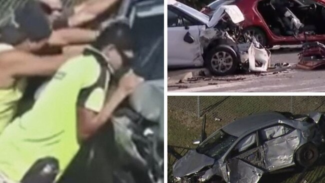 Police have revealed what caused a nine vehicle pileup that brought one of the busiest parts of Sydney to a standstill in Friday peakhour.