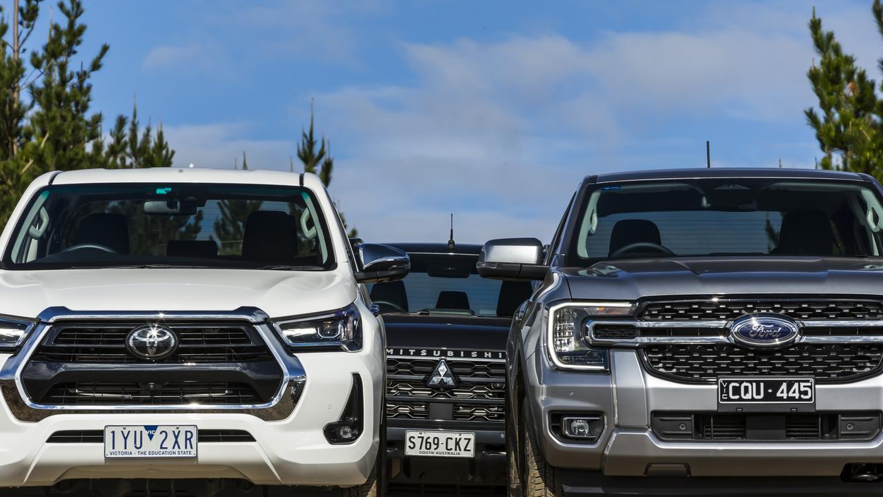 Diesel SUVs dominated the top sellers. Picture: Mark Bean
