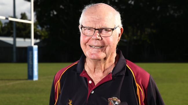 Lionel Williamson dedicated decades to the rugby league program at St Augustines College. Picture: Brendan Radke