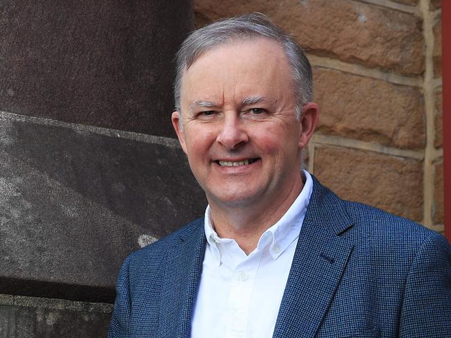 10/9/21: Opposition Leader Anthony Albanese at the Bill Crews Foundation in Ashfield in SydneyÃ¢â¬â¢s inner west. John Feder/The Australian.