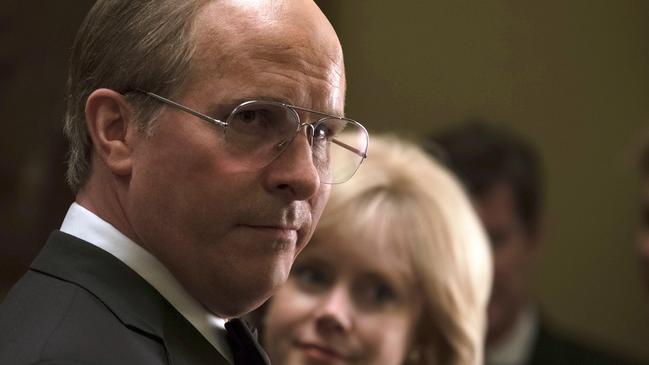 Christian Bale as Dick Cheney in Vice. Picture: AP 