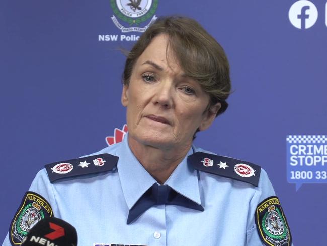 NSW Police Commissioner Karen Webb has faced questions in parliament over the purchase of alcohol. Picture: NSW Police