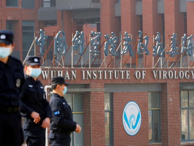 The Wuhan Institute of Virology. Picture: Thomas Peter/Reuters