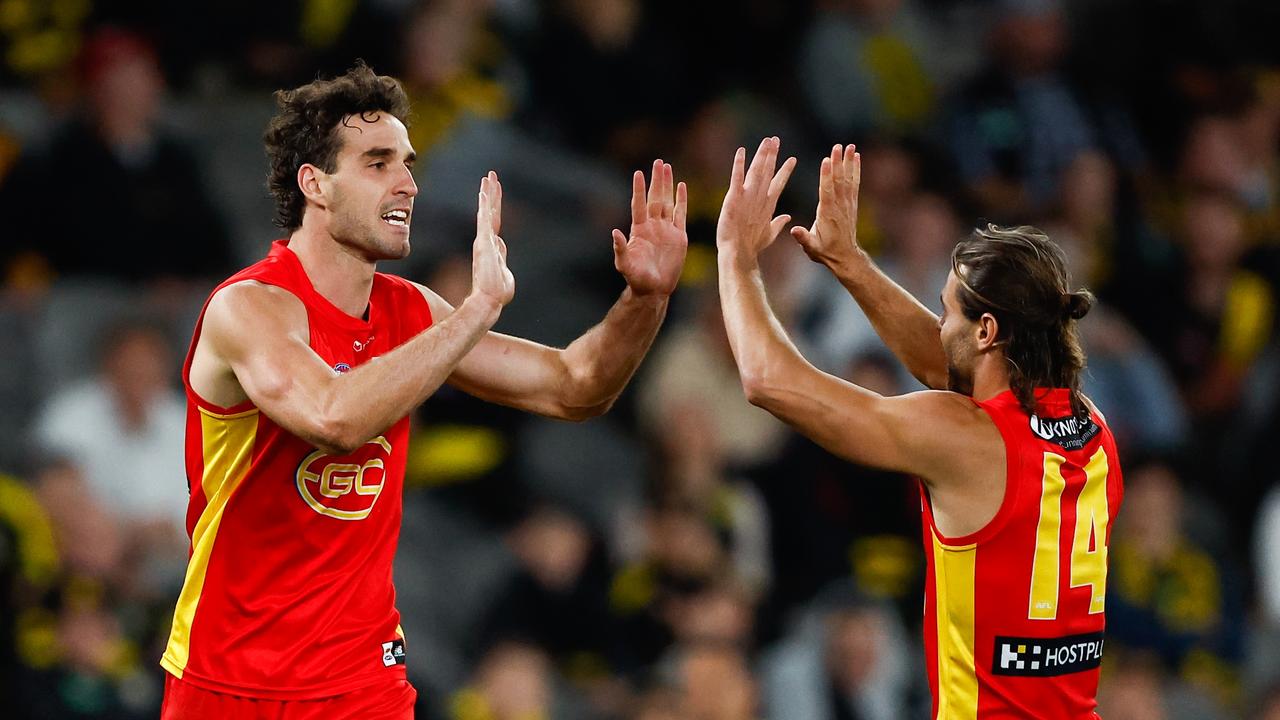 Ben King isn’t going anywhere. Picture: Dylan Burns/AFL Photos via Getty Images