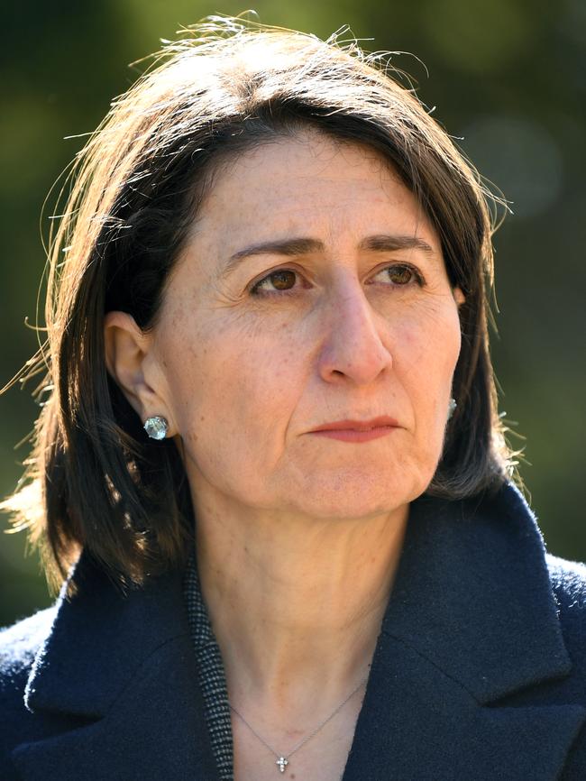 Premier Gladys Berejiklian was reportedly unimpressed …