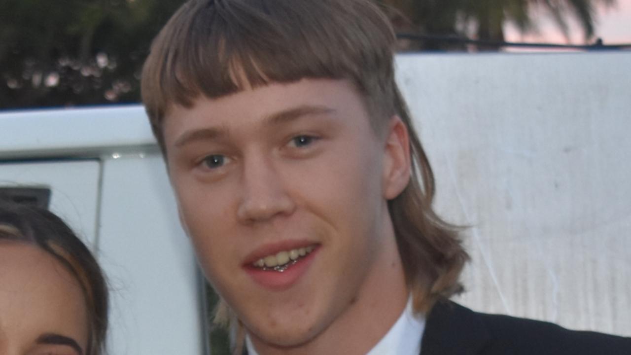 Cooper MacMinn from the St John’s College formal took out the top gong for the best mullet we witnessed at the recent run of formals. Just majestic. Picture: Sam Turner.