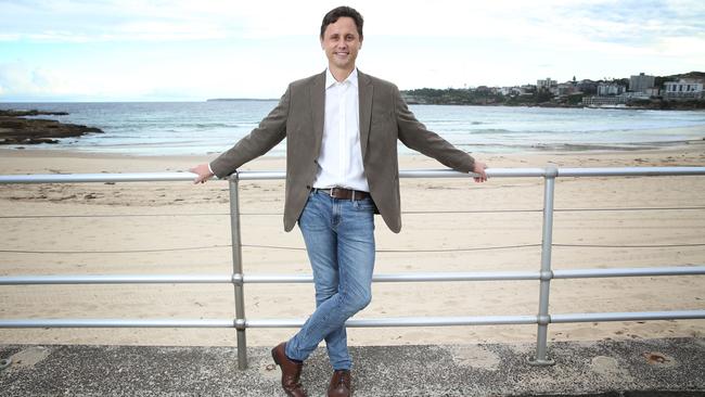 Totus Capital founder Ben McGarry near his home in Bondi. Picture: Britta Campion