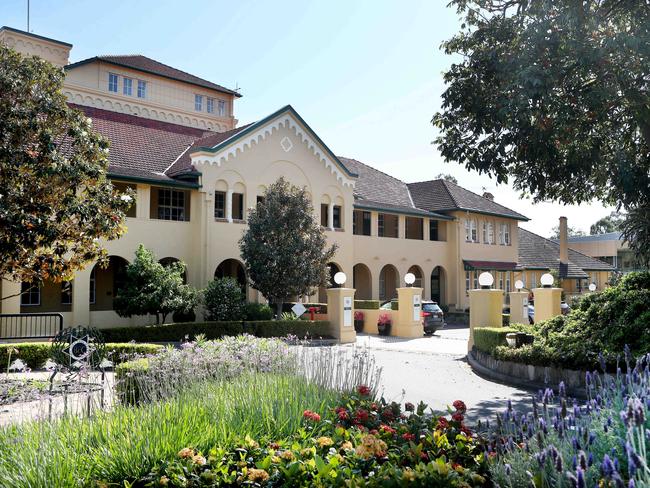 Brisbane Boys College in Toowong. Pics Tara Croser.