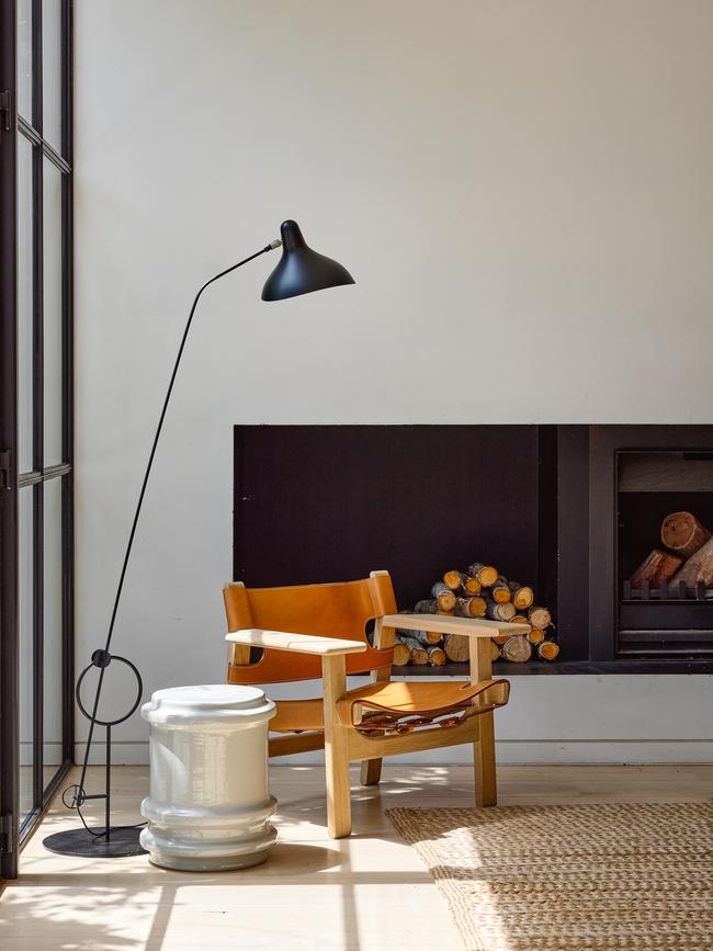 Holt embraces taking the heritage brand into its next chapter. Design details include Mantis floor lamp and Serax Pawn side table, both from In Good Company; The Spanish Easy Chair from Cult Design. Picture: Derek Swalwell