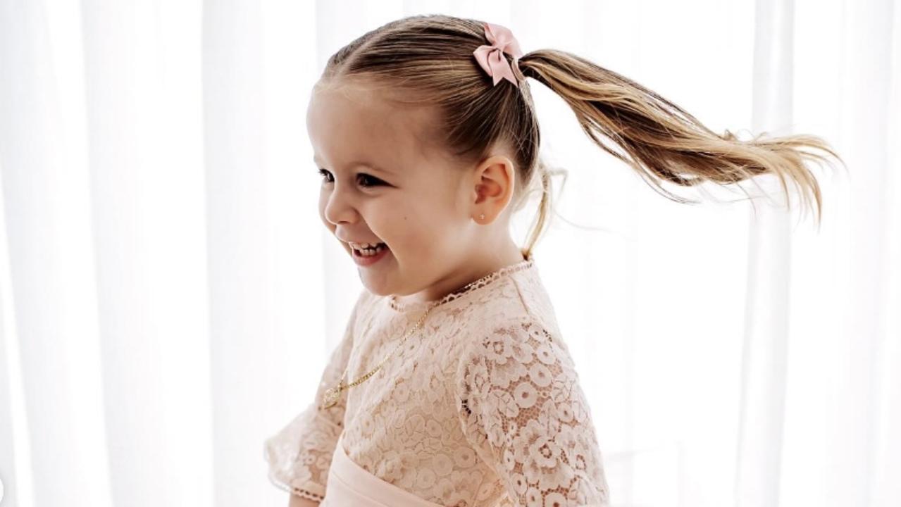 Sophia, 3, was allegedly stabbed to death by her mother Lauren Ingrid Flanigan.