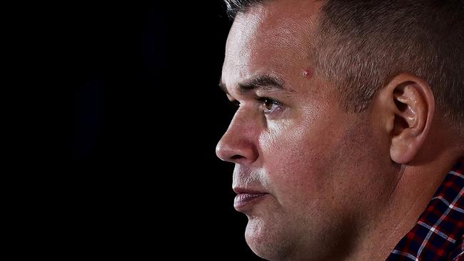 Broncos coach Anthony Seibold said nobody from the NRL has reached out to check on his well-being. Picture: Mark Metcalfe/Getty Images