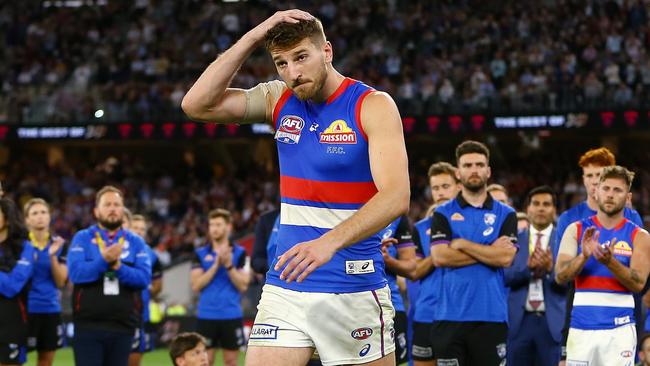 Marcus Bontempelli has been cleared by the MRO of any grand final wrongdoing. Picture: AFL Photos/Getty Images