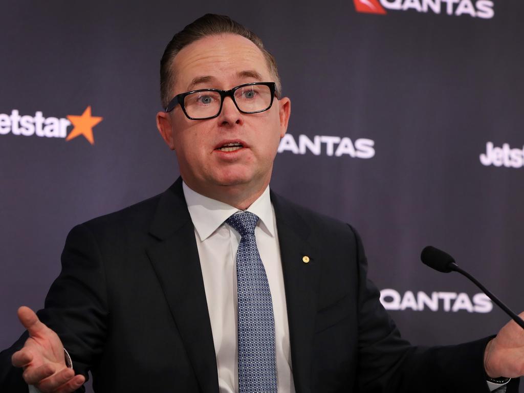 Qantas CEO Alan Joyce to appear before an inquiry into the cost-of-living crisis. Picture: Lisa Maree Williams/Getty Images