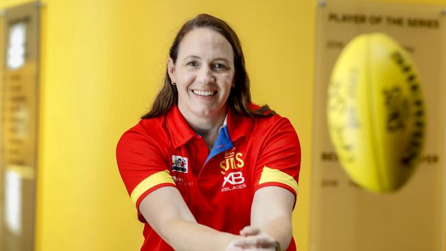 Fiona McLarty said she’s ready to see women’s sport go even further. Pic Tim Marsden