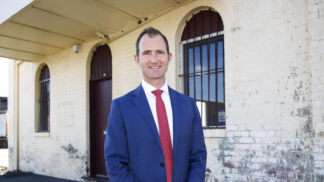 Ray White Commercial’s Tom Barr at the old boot factory at 14 Maud Street, Newstead.