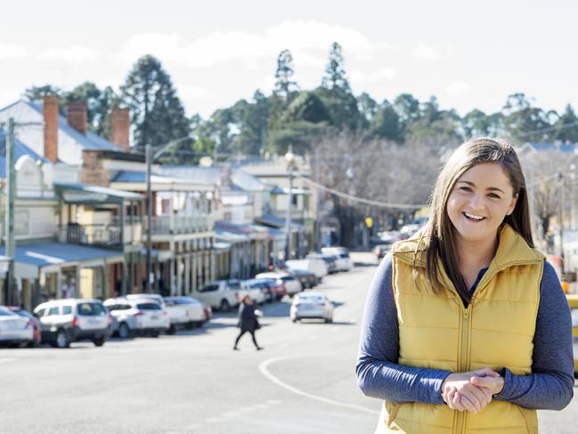 Jacqui Hawkins is standing as an independent candidate for the Benambra electorate. Picture: Zoe Phillips