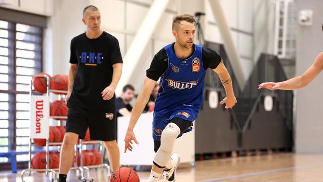 Former Adelaide 36er Nathan Sobey is set to take them on as a member of the Brisbane Bullets on Saturday night. Picture: AAP/Jono Searle