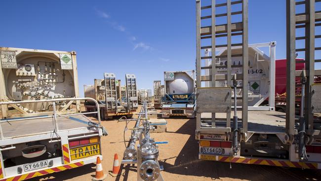 Santos Carbon Capture storage project in South Australia. Picture: Kelly Barnes