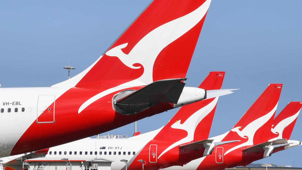 Qantas will bring forward international flights from Melbourne. Picture: James D. Morgan/Getty Images