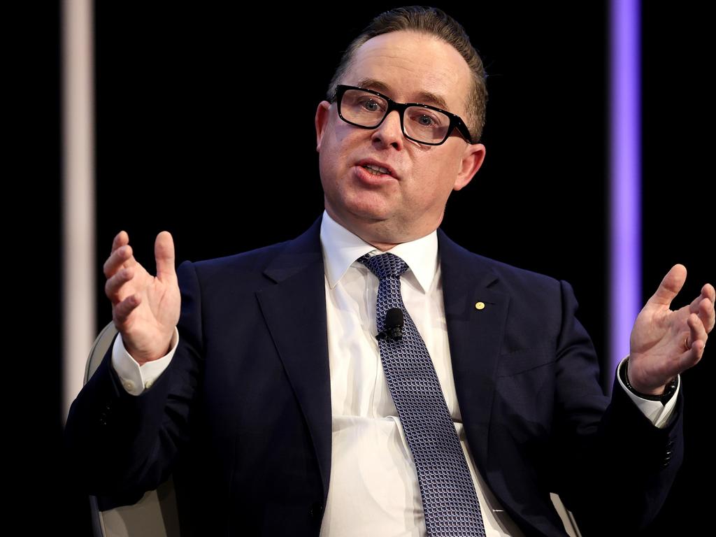 Alan Joyce resigned a fortnight ago. Picture: Brendon Thorne/Bloomberg